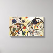 Transversale lijn canvas afdruk (Voorkant)