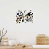 Transversale lijn - Kandinsky Poster (Keuken)