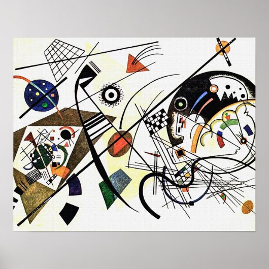 Transversale lijn - Kandinsky Poster (Voorkant)