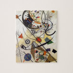 Transversale lijn legpuzzel<br><div class="desc">Door Wassily Kandinsky</div>