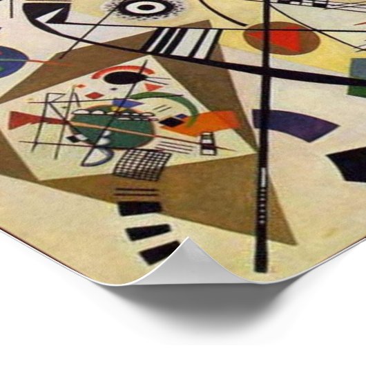 Transversale lijn poster (Hoek)