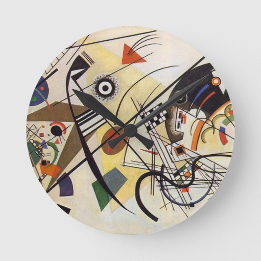 Transversale lijn ronde klok (Voorkant)