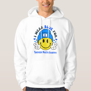 Transversale myelitis Bewustmaking Koolstofonderst Hoodie
