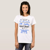 Transversale myelitis Bewustmaking Koolstofonderst T-shirt (Voorkant volledig)