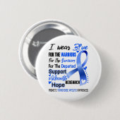 Transversale myelitis BewustmakingsMonth Ribbon Gi Ronde Button 5,7 Cm (Voorkant /achterkant)