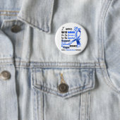 Transversale myelitis BewustmakingsMonth Ribbon Gi Ronde Button 5,7 Cm (In situ)