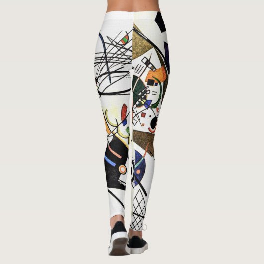 Transverse Line - Kandinsky Leggings (Achterkant)