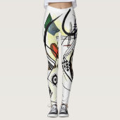 Transverse Line - Kandinsky Leggings (Voorkant)