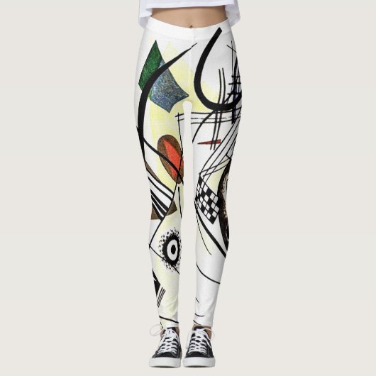 Transverse Line - Kandinsky Leggings (Voorkant)