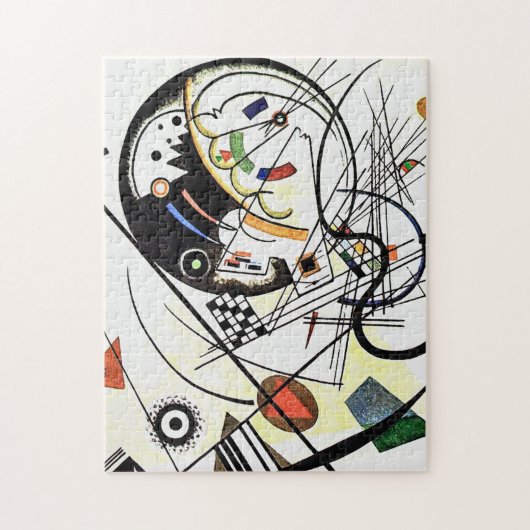 Transverse Line - Kandinsky Legpuzzel (Verticaal)