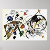 Transverse Line - Kandinsky Poster (Voorkant)