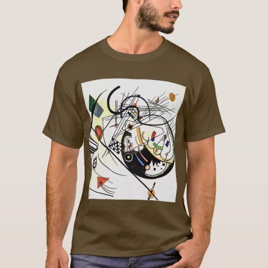 Transverse Line - Kandinsky T-shirt (Voorkant)