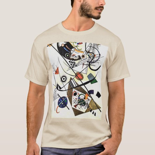 Transverse Line - Kandinsky T-shirt (Voorkant)