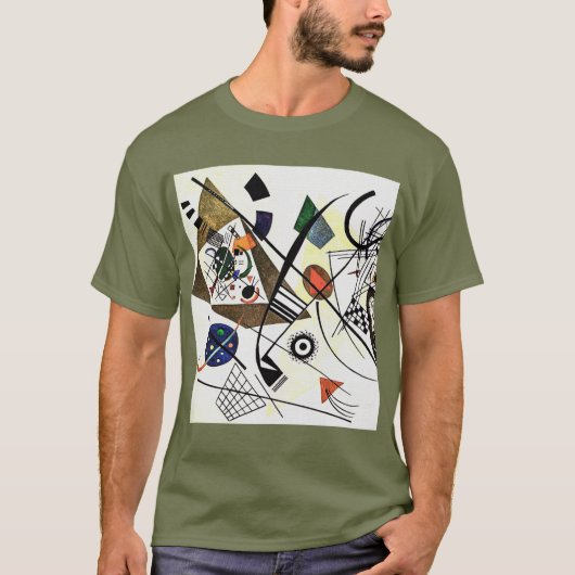 Transverse Line - Kandinsky T-shirt (Voorkant)