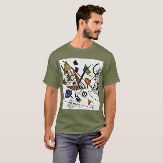 Transverse Line - Kandinsky T-shirt (Voorkant volledig)