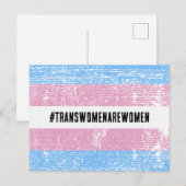#TRANSWOMENAREWOMEN BRIEFKAART (Voorkant / Achterkant)