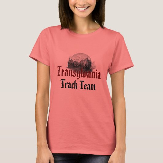Transylvania-baanteam T-shirt (Voorkant)