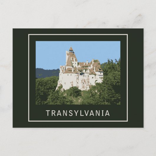 Transylvania Bran Castle Briefkaart (Voorkant)