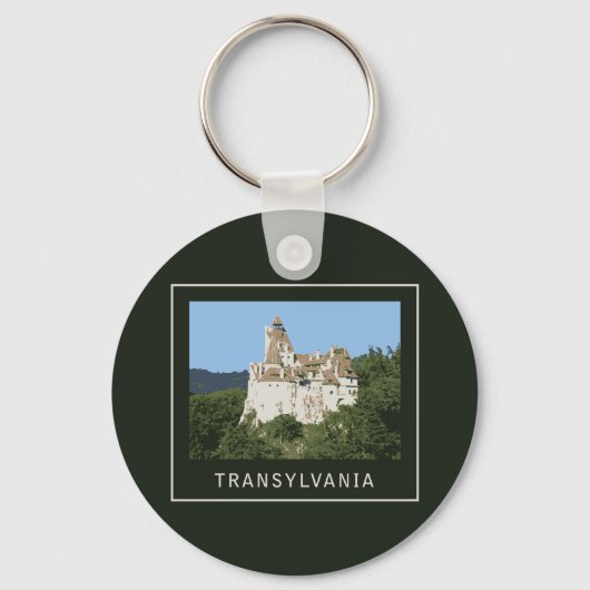 Transylvania Bran Castle Sleutelhanger (Voorkant)