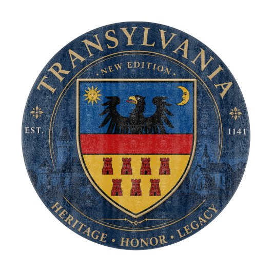 Transylvania snijplank (Voorkant)