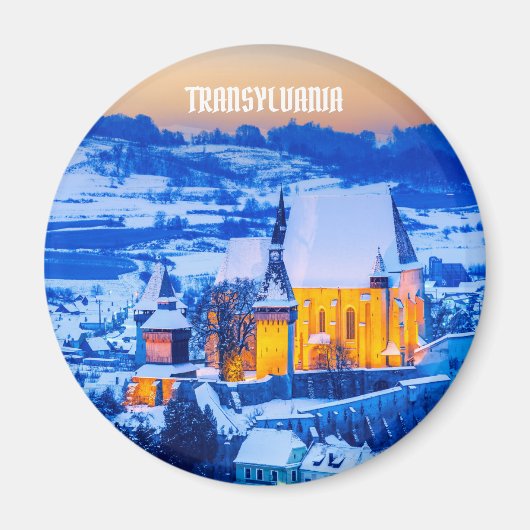 Transylvania travel Magnet (Voorkant)