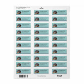 Transylvanische jachthond retouradreslabels etiket (Full Sheet)