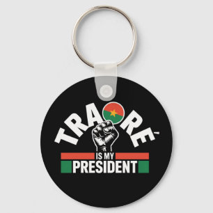 Traore Ibrahim Traoré is mijn President Sleutelhanger