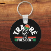 Traore Ibrahim Traoré is mijn President Sleutelhanger (Achterkant)