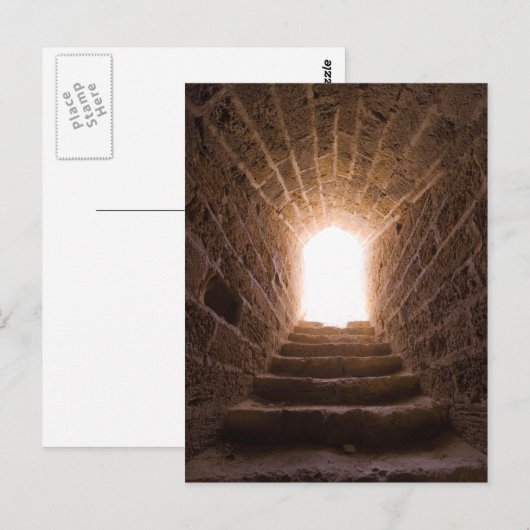 Trap aan de briefkaarten van de Hemel (Voorkant / Achterkant)