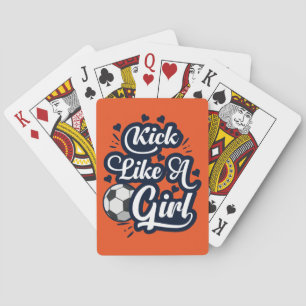Trap Als Een Meisje Pokerkaarten