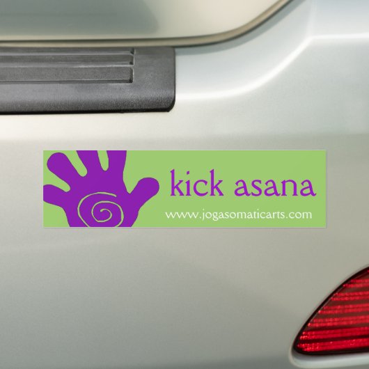 trap asana bumpersticker (Op auto)