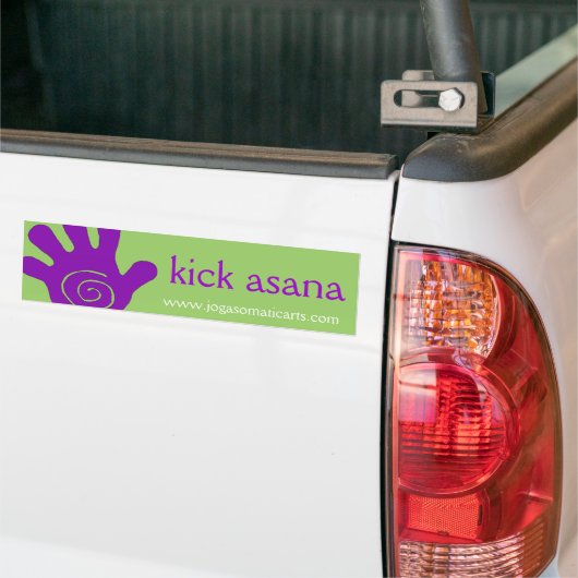 trap asana bumpersticker (Op Truck)