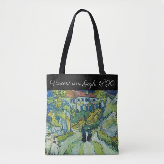 Trap bij Auvers van Gogh: Tote Bag (Voorkant)
