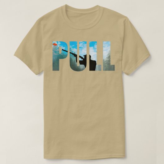 Trap Clay Shotgun Sporting 3 T-shirt (Design voorkant)