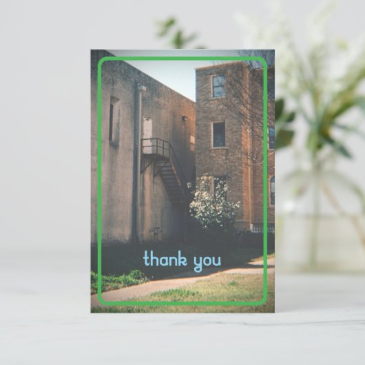  trap dank u kaart (Staand voorkant)