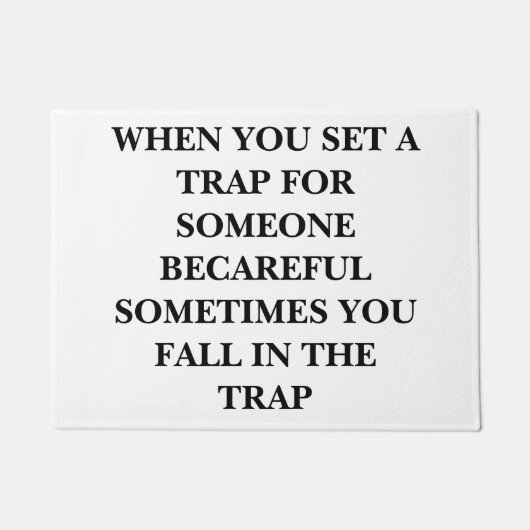 TRAP-deurmat Deurmat (Voorkant)