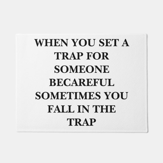 TRAP-deurmat Deurmat (Voorkant)