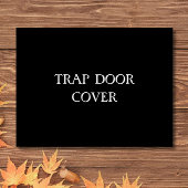 "TRAP DOOR HOESJE" Grappige Introvert asociale tek Deurmat