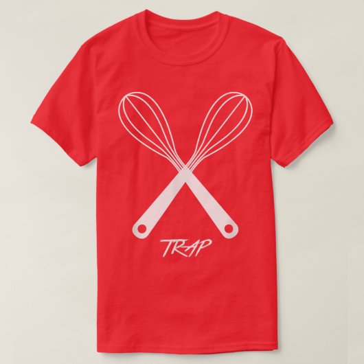 Trap, Funny Baking T-shirt (Design voorkant)