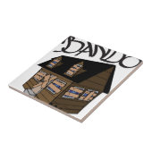 Trap House Tegeltje (Zijkant)