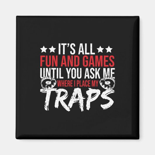 Trap Hunter Stuff Tools Trapping Gear Coyote Trapp Magneet (Voorkant)