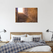 Trap in Milete Canvas Afdruk (Insitu (Slaapkamer))