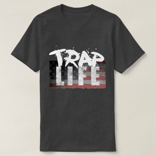Trap Life Verenigde Staten T-shirt (Design voorkant)