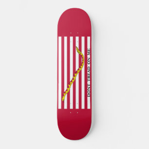 Trap me niet Amerikaanse marinevlag Persoonlijk Skateboard