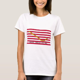 Trap me niet Amerikaanse marinevlag T-shirt