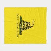 Trap Me Niet Fleece Deken (Voorkant (Horizontaal))