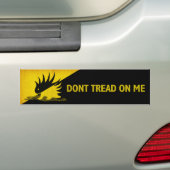 Trap me niet, Stekelvarken Bumpersticker (Op auto)
