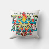Trap Metal Soul Cushion Kussen (Achterkant)