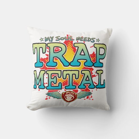 Trap Metal Soul Cushion Kussen (Voorkant)