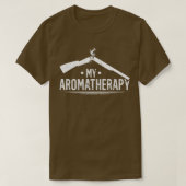 Trap mijn Aromatherapie Shotgun Clay 1 T-shirt (Design voorkant)